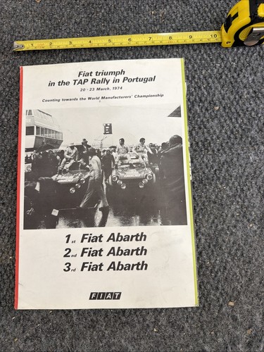 1974 fiat 124 spider rally - fiat,