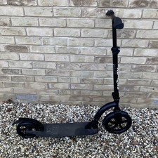 Frenzy Folding Push Scooter 230mm & 180mm Wheels Hand Easy Fold Adjustable Bars