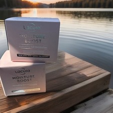 2 X Lacura Moisture Boost FACE Hydrating gel Moisturiser, 50ml