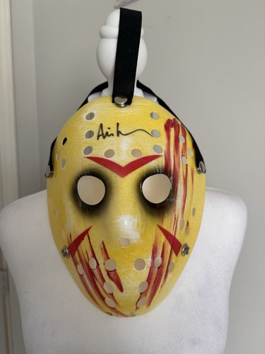 Ari lehman signed jason yellow - ari,
