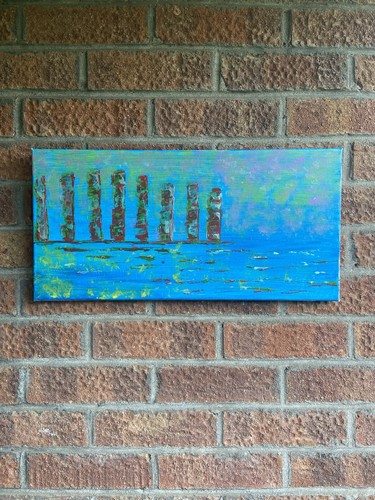 Original acrylic painting - original,