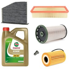 5L CASTROL 5W30 FULL FILTER