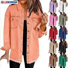 Women's Denim Jacket Oversized