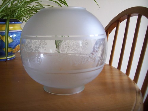 Victorian style etched glass - victorian,