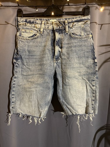 River island frayed denim - river,