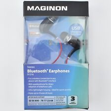 Maginon 91316 Bluetooth Earphones Wireless Headphones New Sealed