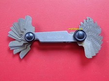 Whitworth Screw Thread Pitch Gauge, 26 Leaves