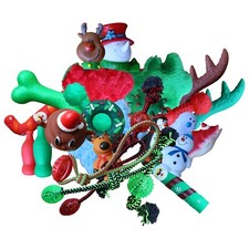 5 x Christmas Dog Toys