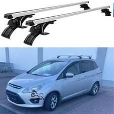 For Ford C-MAX Grand 48" Top Roof Rack Cross Bar Cargo Luggage Carrier W/ Lock