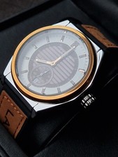 LATOR CALIBRE 007 Men Coffee Dial Watch