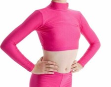 GIRLS LONG SLEEVE POLO NECK