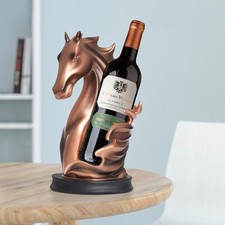 Wine Bottle Holder, Horse