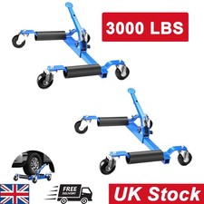 Car Wheel Dolly w/ Tire Jack for Vehicle Positioning 3000 LBS Trailer Dolly Jack