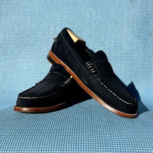 Bass co weejuns blue - g.h., co.