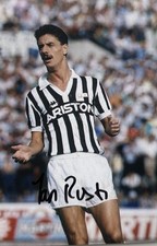 IAN RUSH HAND SIGNED 6X4