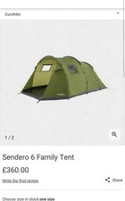 Eurohike Sendero 6 Family Tent