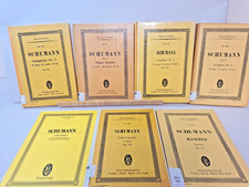 SCHUMANN  Edition Eulenburg. Pocket mini study scores x 7
