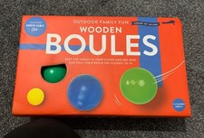 Wooden Boules Game – Outdoor