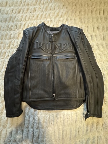 Triumph leather motorbike - triumph,