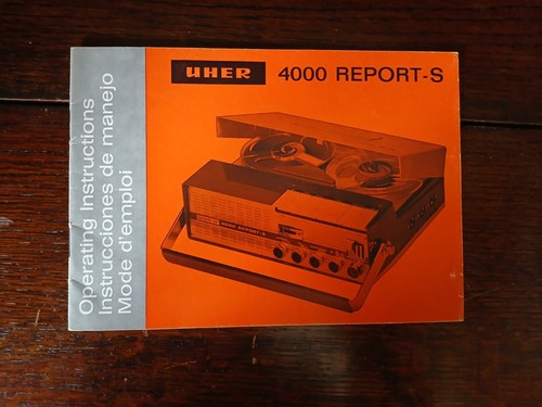 Uher 4000 report - 4000, report-s