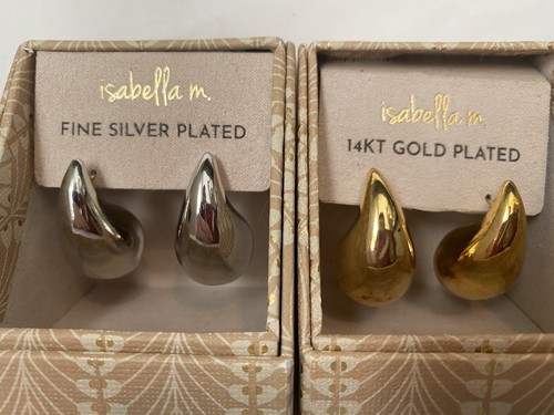 Isabella curved teardrop - m,
