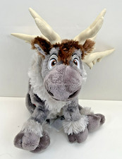 Disney Store Sitting Sven Reindeer Plush 13" Disney Frozen Soft Toy