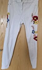 Matalan Floral White Skinny