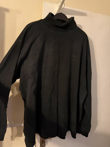 Cotton traders black roll neck - traders,