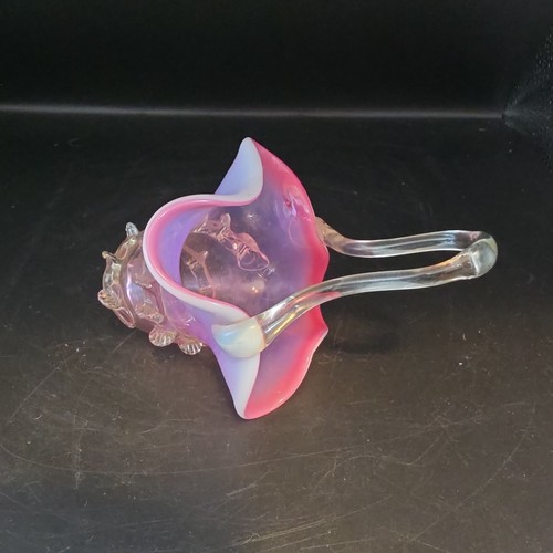 Antique cranberry clear - +,