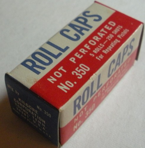 Empty box that held - held, caps