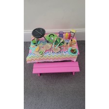 Our Generation 18” Doll Picnic Table & Play Food Accessory Set Multi for Kids