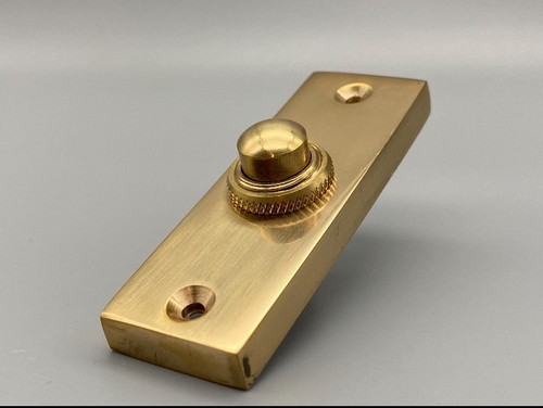 Door bell button oblong - button, push