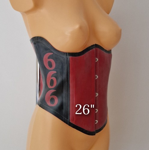 Latex corset 26 - corset, 10