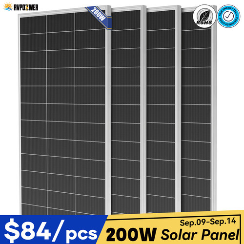 200w 400w 600w - 200w, solar