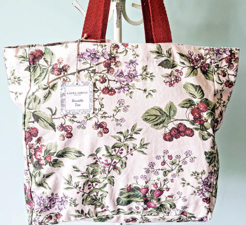 Laura ashley canvas - canvas, tote