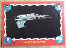 1979 Buck Rogers Card 66 THE STARFIGHTER.