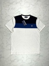 🔥[SALE]🔥 Fred Perry White Logo T-Shirt Sz. L