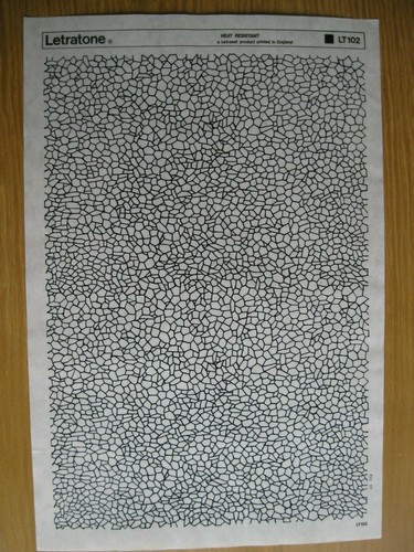 X letraset letratone - x,