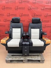 VIP rear double seat  for rails VW T5.1 T5 T6 Business Electric Fridge Heating