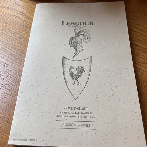 Leacock irish linen cocktail - leacock,
