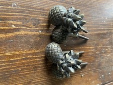 Metal Pineapple Door Knobs Set