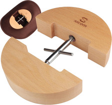 Hat Stretcher for Fitted Hats Durable European Beech with Heavy-Duty Buckle 