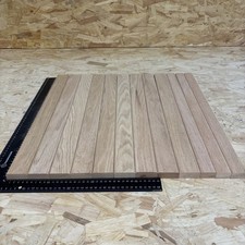 Garden bench slats, Oak
