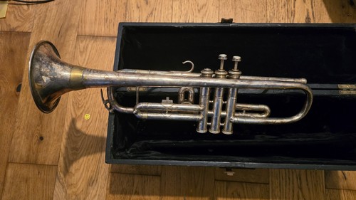 Chas foote trumpet case - e, in