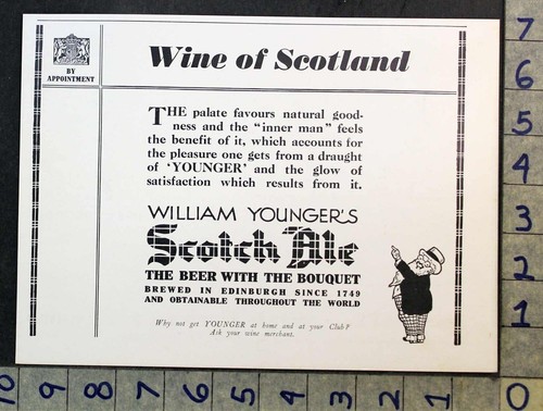 1934 william youngers scotch - william,
