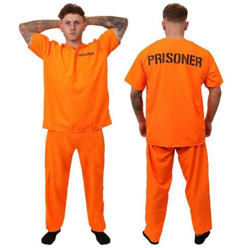 Adult prisoner costume - prisoner,