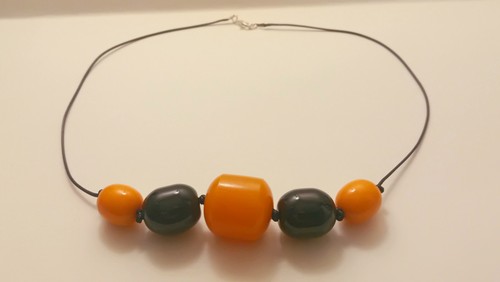 Antique butterscotch and black - antique,