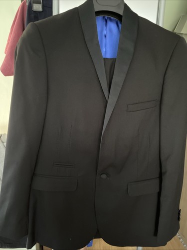 Black tuxedo dinner suit - m&s,
