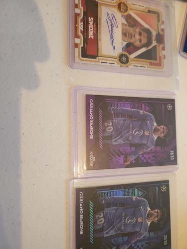 Giuliano simeone topps gold - giuliano,