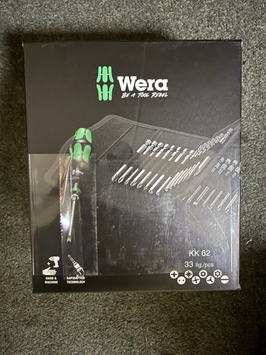 Wera kk62 piece kraftform - kk62, 33-piece